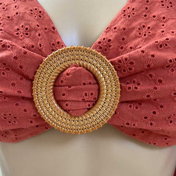 Mink pink Serella Wrap Top - Picture 2 of 6